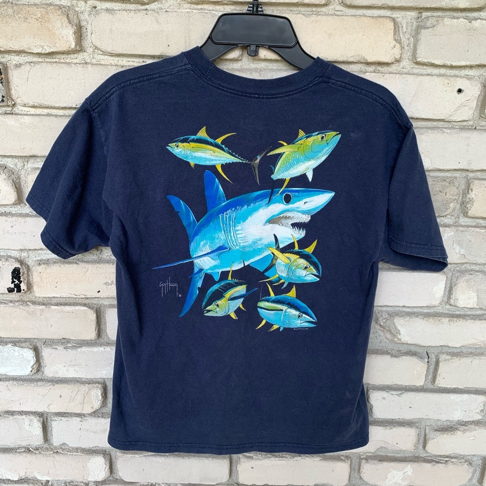 Guy Harvey kids blue shirt